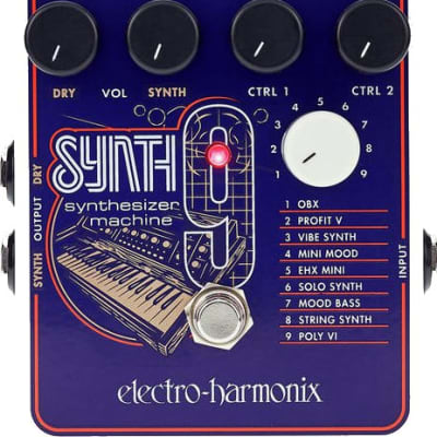 Electro-Harmonix Synth9 Synthesizer Machine | Reverb
