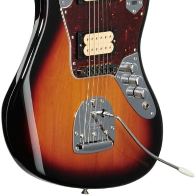 Fender Kurt Cobain Jaguar Electric Guitar, with Rosewood Fingerboard (with Case), 3-Color Sunburst image 8