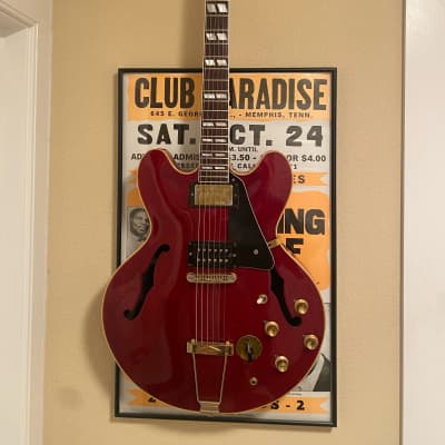 Goya ES 345 1980 - Cherry high end mij | Reverb