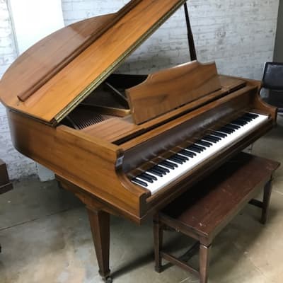 KIMBALL BABY GRAND PIANO with Matching Bench USED image 2