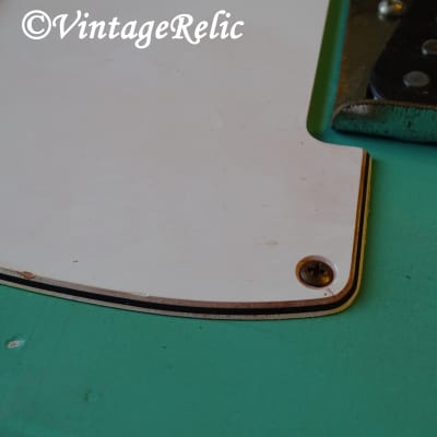aged RELIC nitro Telecaster ALDER loaded body Seafoam Green Fender '64 Pickups bridge image 15
