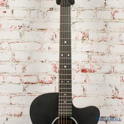 Martin OMC-X1E-01 Acoustic Guitar Matte Black image 3