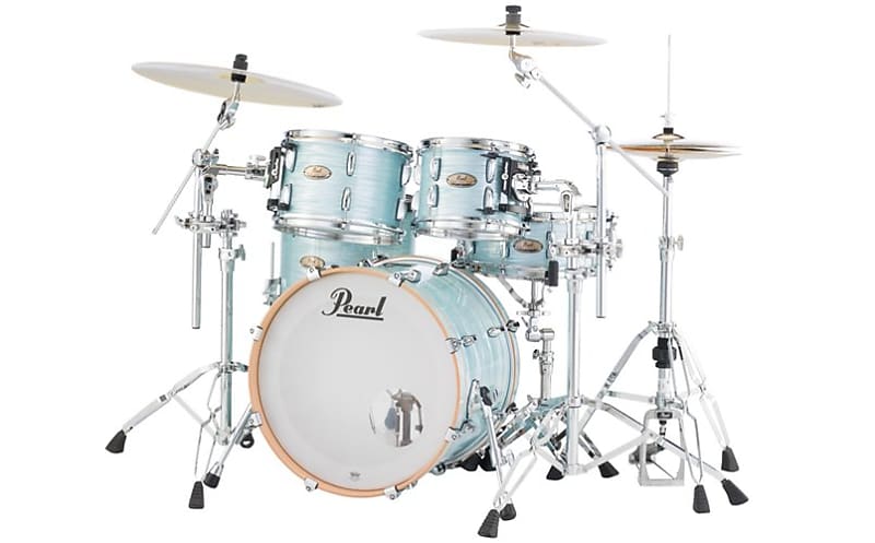 Pearl Session Studio Select Series 4-piece shell pack in Ice Blue Oyster image 1