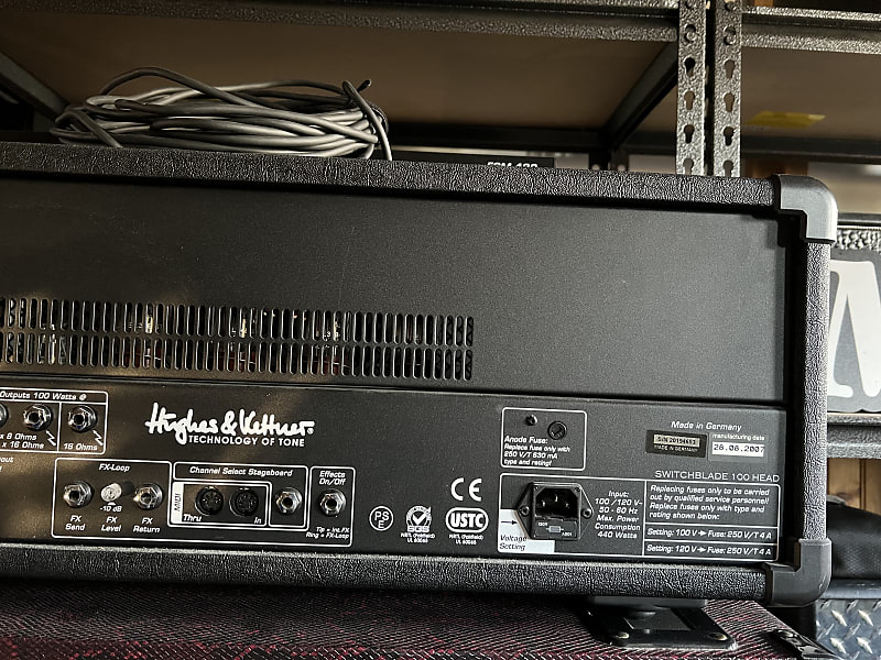 Hughes & Kettner Switchblade 4-Channel 100-Watt Programmable Guitar Amp  Head | Reverb Canada