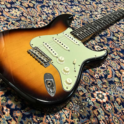 Fender Custom Shop '62 Limited Reissue Stratocaster Journeyman Relic 2021 Sunburst for sale