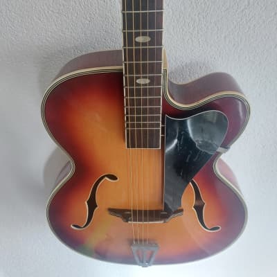 Musima German DDR Vintage Archtop Jazzguitar from 1962 image 3