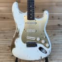 Fender Custom Shop LTD '59 Stratocaster Heavy Relic Electric Guitar MINT - Age Olympic White