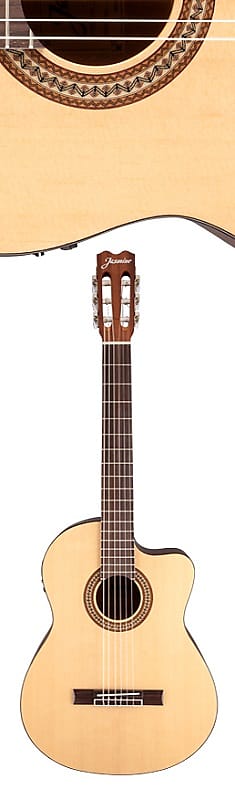 Jasmine JC25CE Cutaway Classical Acoustic Electric Guitar image 1