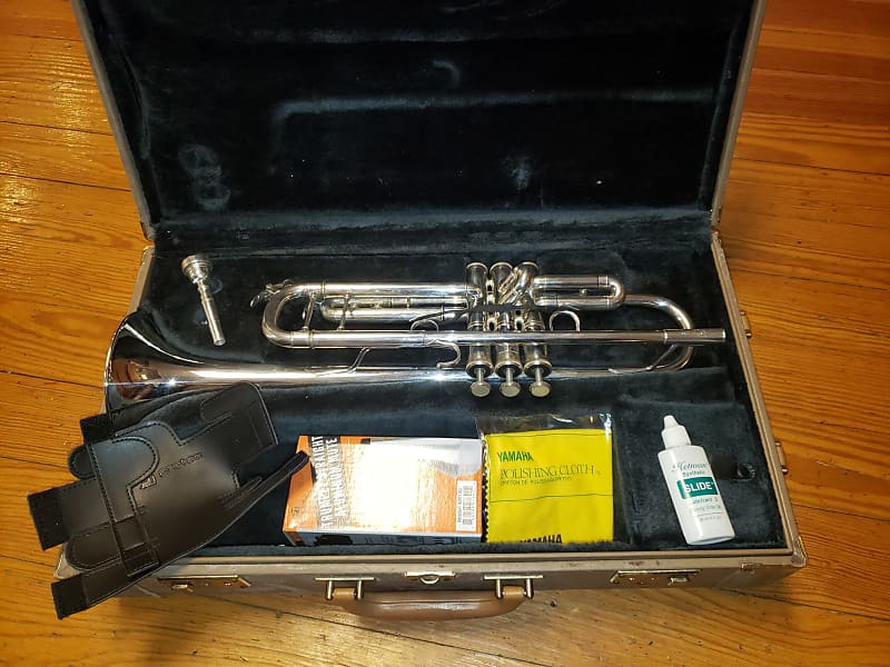 Yamaha Xeno II 8335 Silver Trumpet For Sale! Cleaned, Serviced