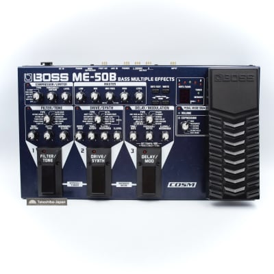 Reverb.com listing, price, conditions, and images for boss-me-50b-bass-multiple-effects