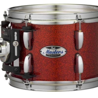 Pearl Masters Maple Complete 12"x8" tom w/optimount SATIN NATURAL BURST MCT1208T/C351 image 4