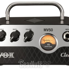 Vox MV50 Clean 50-watt Hybrid Tube Head image 2