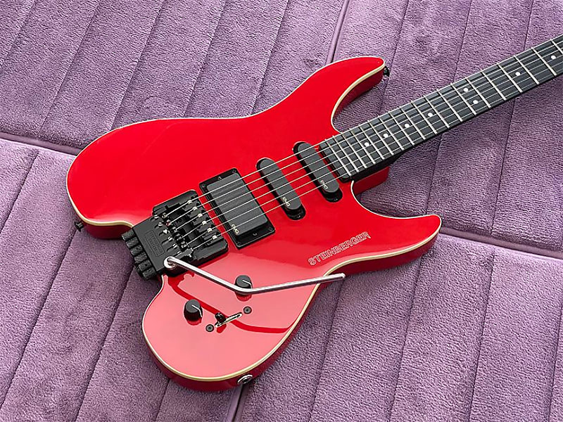 Very Rare Newburgh, NY. USA-Built  RED Steinberger GM4T - Fully Restored By Jeff Babicz image 1