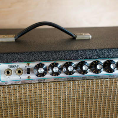 Fender Twin Reverb 2-Channel 100-Watt 2x12" Guitar Combo 1976 image 4
