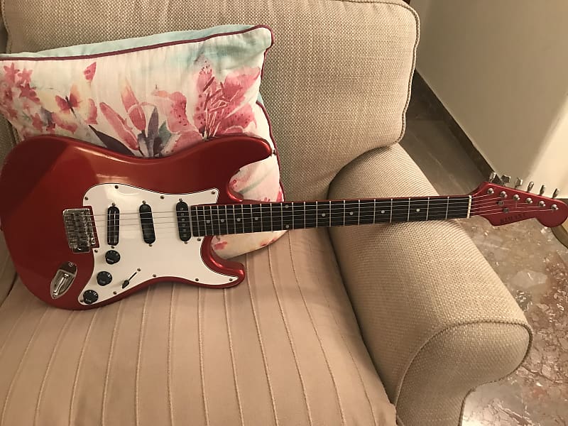VERY RARE Kimaxe Stratocaster 1992 - Metallic Red (ESP DESIGNED