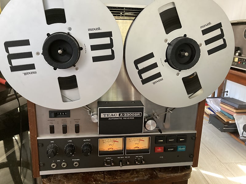 LAST CALL! TEAC A-3300SR 1/4 10.5 inch 4-Track 2-Channel Auto Reverse Reel  to Reel Tape Deck Recorder