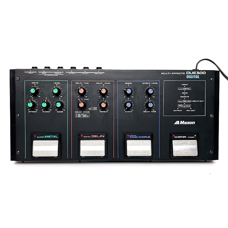 Maxon DUE300 デジタルマルチエフェクター Maxon DUE300 DIGITAL