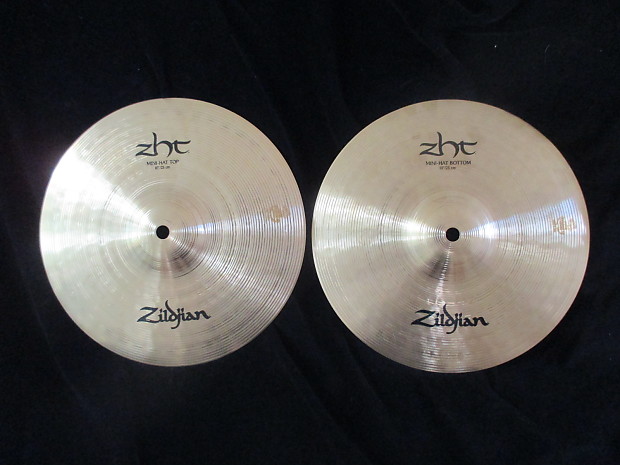 New Zildjian ZBT 10 Inch Mini Hi Hats Exceptional NEW