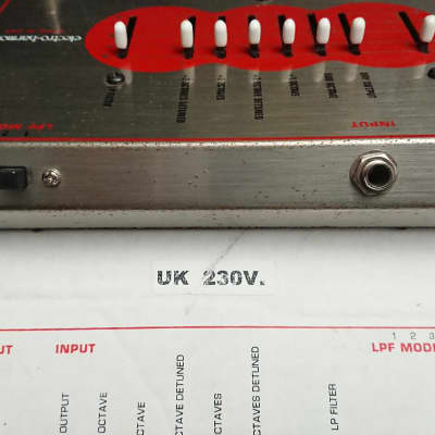 Original Box and PSU - 2000s - Electro-Harmonix POG Polyphonic Octave Generator v1 Original 1st First Version 2000s Big Box 2005 - 2009 - Metal image 7