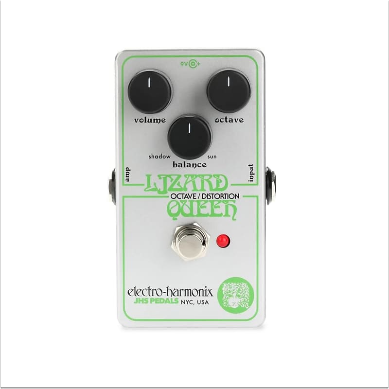 ElectroHarmonix x JHS Lizard Queen Octave Fuzz Pedal Reverb
