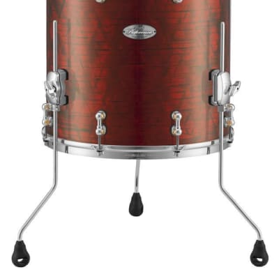 Pearl Music City Custom Reference Pure 18"x16" Floor Tom BLUE SATIN MOIRE RFP1816F/C721 image 16