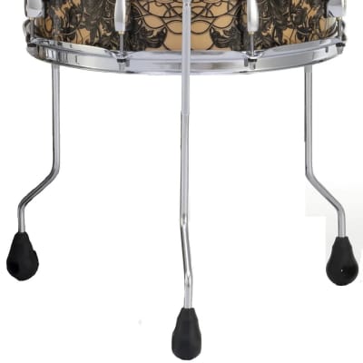 Pearl Masters Maple Complete 18x16" Cain & Abel Lacquer Floor Tom Drum w/Legs | NEW Authorized Dealer image 2