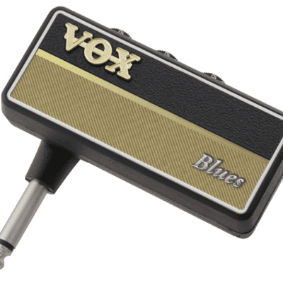 Vox AP2-BL amPlug 2 Blues Battery-Powered Guitar Headphone Amplifier 2021 Black / Gold