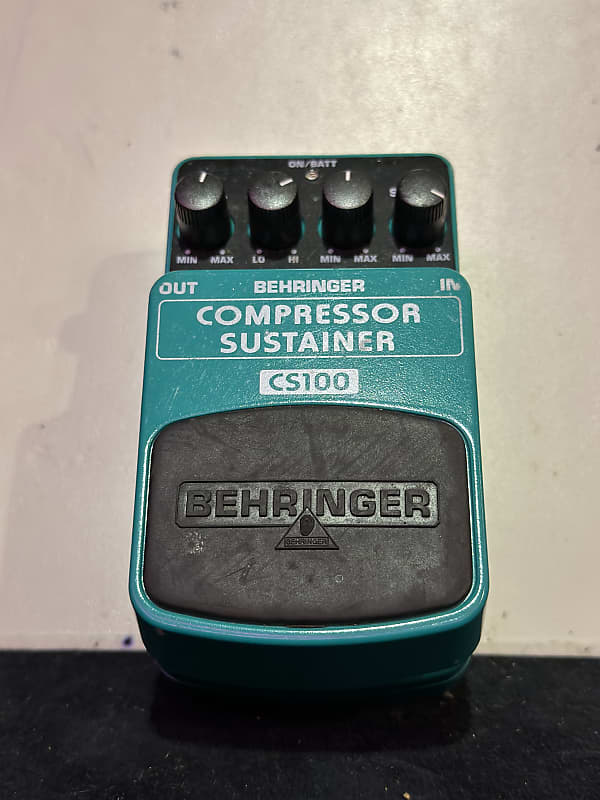 Behringer CS100 Compressor/Sustainer | Reverb