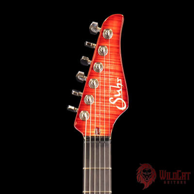 Suhr Modern Faded Trans Wine Red Burst image 7