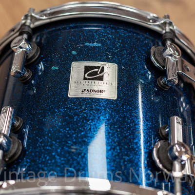 Sonor Designer Maple Light 12x10 - Blue Sparkle image 5