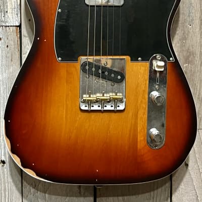 2024 Fender Jason Isbell Signature Custom Telecaster, Road Worn Chocolate Sunburst, Includes FREE Fender Hard Shell Case ! image 4