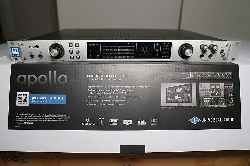 Universal Audio Apollo 8 QUAD Thunderbolt Audio Interface | Reverb
