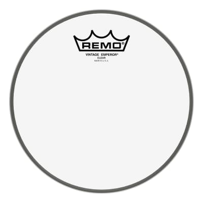 Remo 8" Emperor Vintage Clear Drumhead image 1
