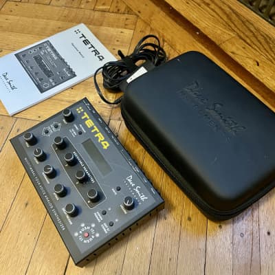 Dave Smith Instruments Tetra Desktop 4-Voice Polyphonic Synthesizer with Custom DSI Case