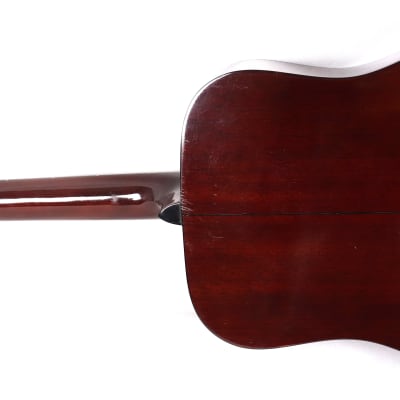 Vintage Morris WT Mahogany Natural Acoustic Guitar image 4