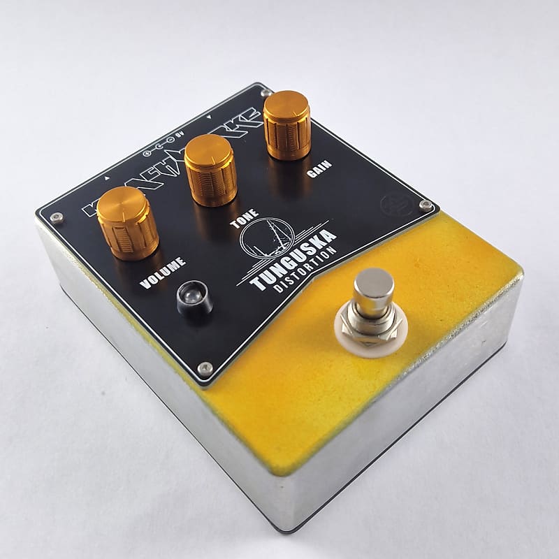 Krachwerke Tunguska High Gain Distortion Pedal 2024 - Yellow | Reverb