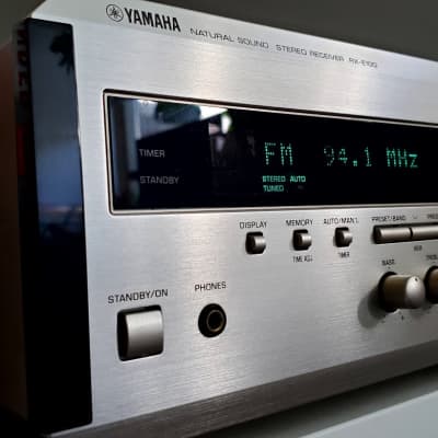 アンプ YAMAHA RX-E100 Gold Yamaha Compact Natural Sound AM FM Stereo Receiver RX