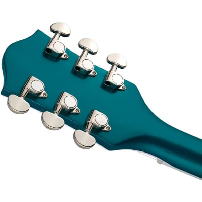 Gretsch Guitars G2657T Streamliner Center Block Jr. Double-Cut With Bigsby Electric Guitar Ocean Turquoise image 8