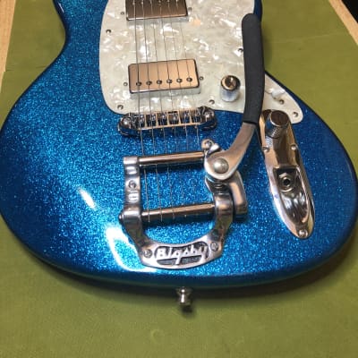 Ibanez Talman TC825 1996 Blue Sparkle Flake | Reverb