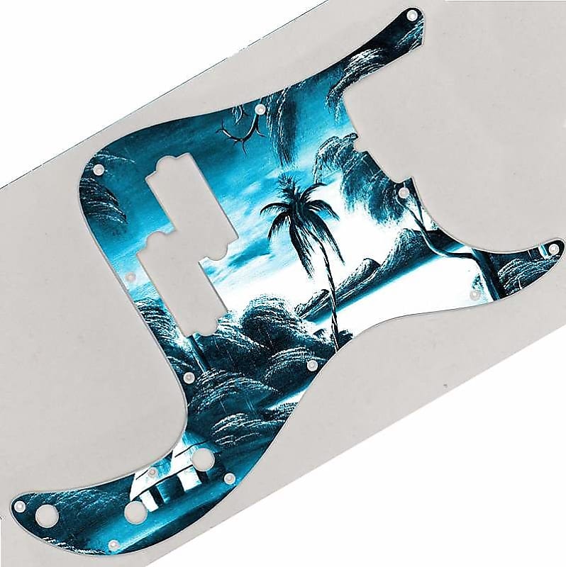 Graphical pickguard Fender Precision Bass (Pbass) Standard 13 Reverb