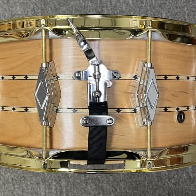 Craviotto 6.5x14 solid maple Private Reserve Snare Drum Builder’s Choice from Steve’s studio image 2