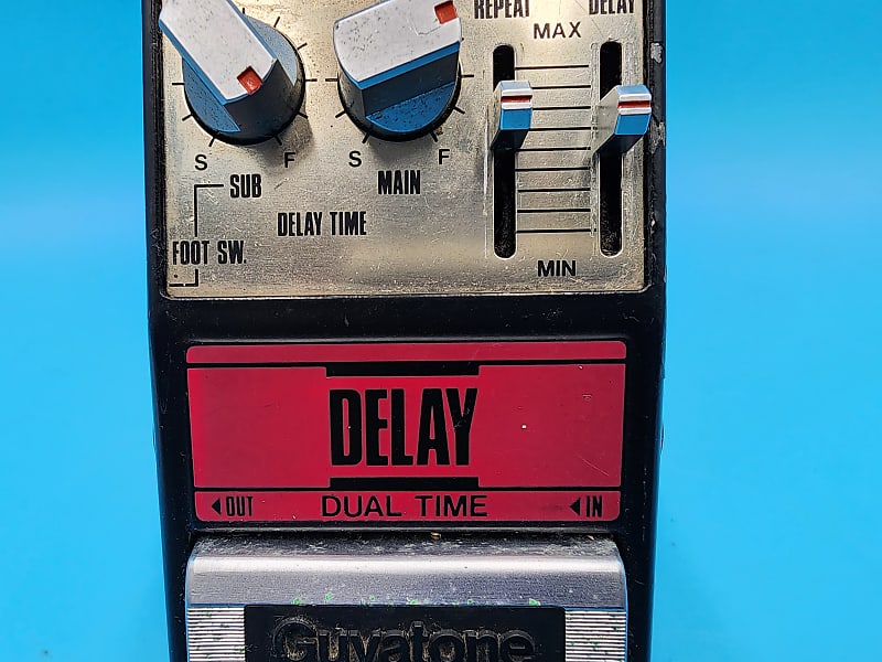 Rare Vintage 80s Guyatone PS-014 Dual Time Delay Guitar Effect