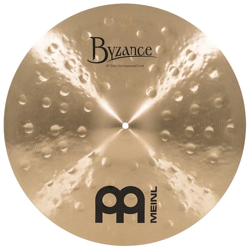 Meinl Byzance Traditional Extra Thin Hammered Crash Cymbal 20 image 1
