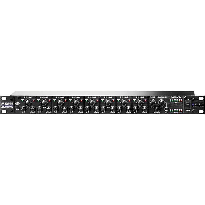 Art MX822 8-Channel Stereo Mixer image 1