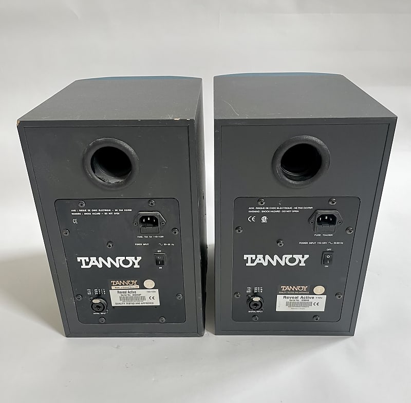 Tannoy Reveal Active 50-Watt Active Studio Monitors Pair Need Repair - One  Monitor does not power on / the other needs repair