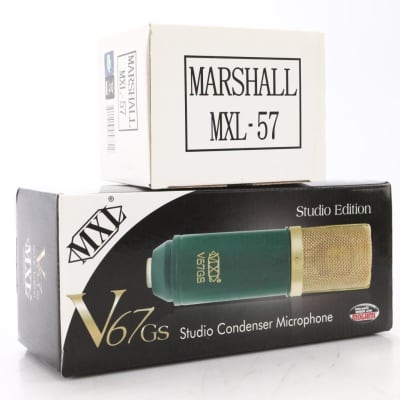 MXL V67GS Cardioid Condenser Microphone w/ Marshall MXL-57 Shockmount #48086 image 10