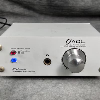 Furutech ADL GT40 | 24-bit/96KHz GT40 USB DAC with Phono Stage image 4