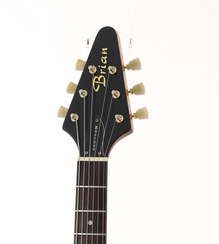 Bacchus Brian フライングV エレキギター ブラック Bacchus Brian Flying V Model | eBay