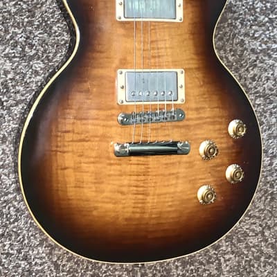 2008 Gibson Les Paul standard plus electric guitar made in the usa ohsc 7.2 pounds Seymour Duncan pickups image 3