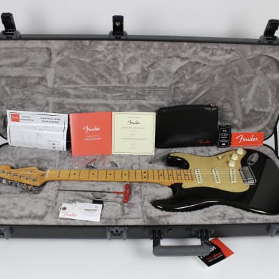 Fender American Ultra Stratocaster Maple Fingerboard Texas Tea 2022 w/OHSC (0118012790) image 11